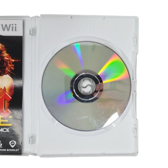 Nintendo Wii ACDC Live Rockband Track Pack 2008 Video Game Manual Case Tested - Picture 8 of 8